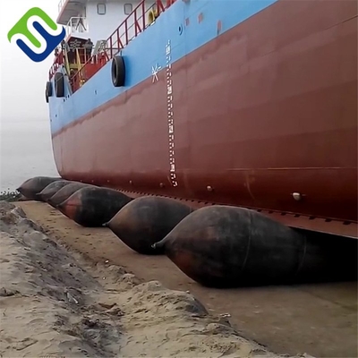 Запуск морского судна передвижение резинового подушки безопасности для верфи